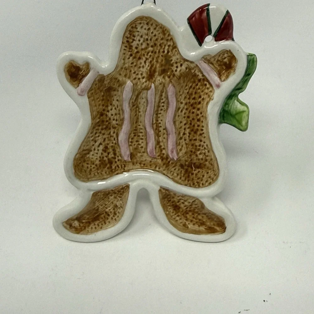 Fitz And Floyd Gingerbread Ornament - Heirloom Collection Sugar Plum